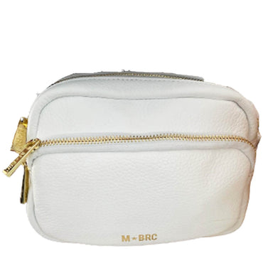 Borsa M*BRC art E114 linea obona bianca con tracolla