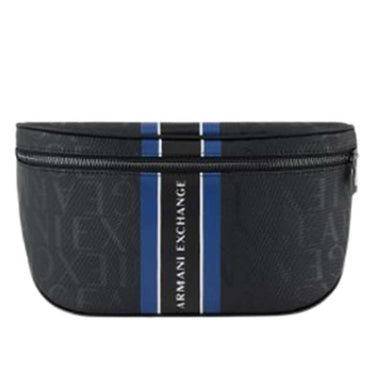 Marsupio Armani Exchange art 952398 CC831 nero striscia blu