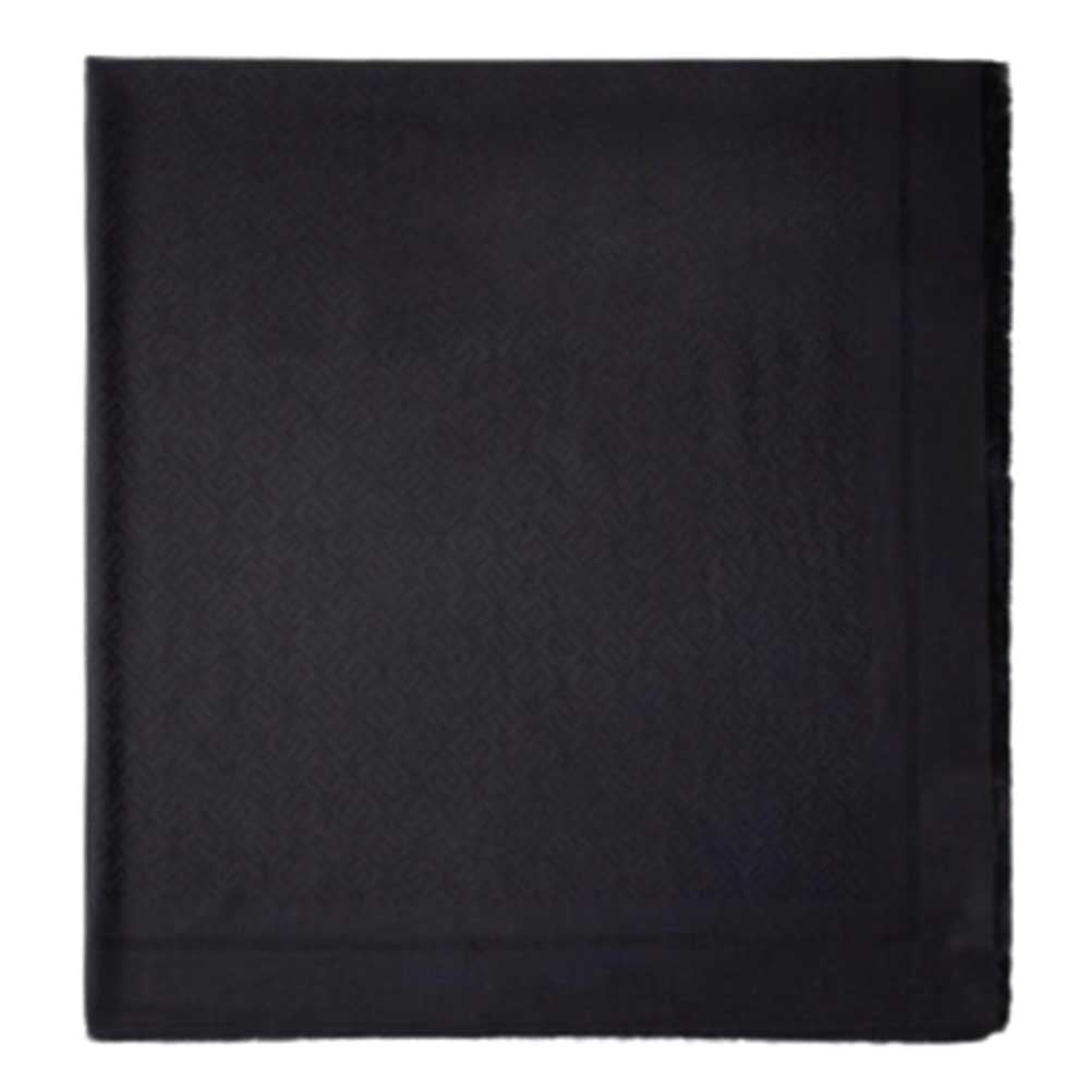 Pashmina Elisabetta Franchi art SC01F36E2 in jacquard nera