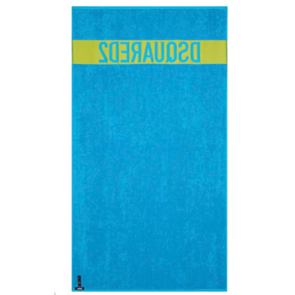 Telo mare DSQUARED2 art D7P004800 towel azzurro