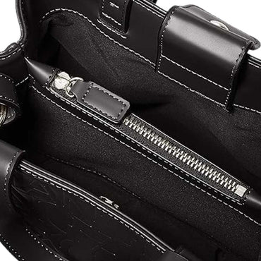 Borsa Armani Exchange art 942647 CC793 bauletto small nero opaco