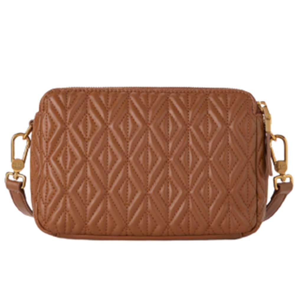 Borsa Elisabetta Franchi art BS15A36E2 media a tracolla motivo rombi mou