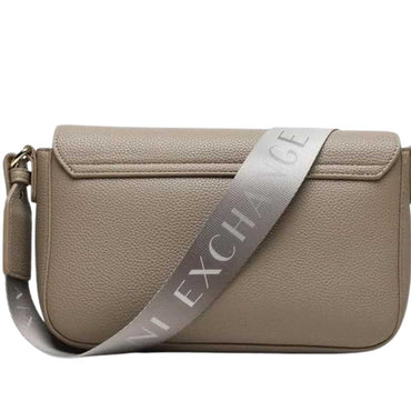 Borsa Armani Exchange art 942912 CC783 tracolla logo a fuoco