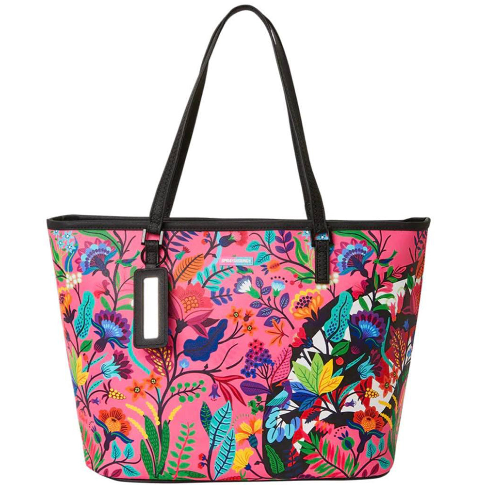 Borsa Sprayground art 910T5345 sanctuary split 2.0 tote flowers