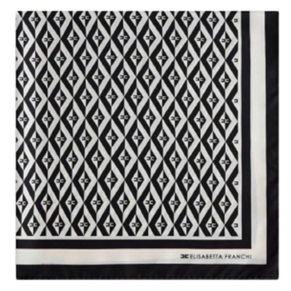 Foulard Elisabetta Franchi art FO01L36E2 nero/burro
