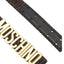 Cintura Moschino Couture art 8001 in tessuto jacquard marrone