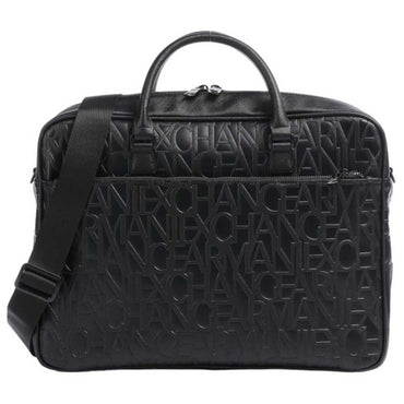Borsa Armani Exchange art 952525 CC838 cartella lavoro nera logata