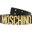 Cintura Moschino Couture art 8001 in tessuto jacquard marrone