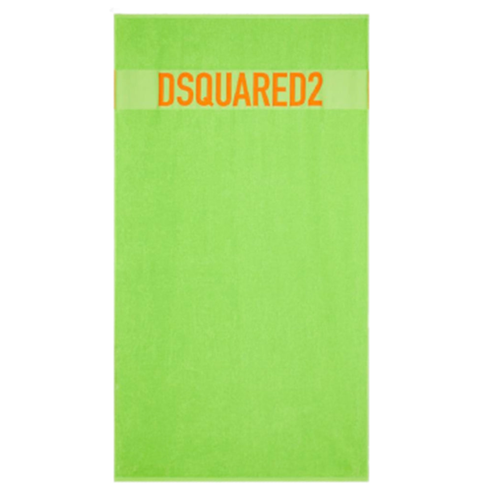 Telo mare DSQUARED2 art D7P004800 verde e arancio