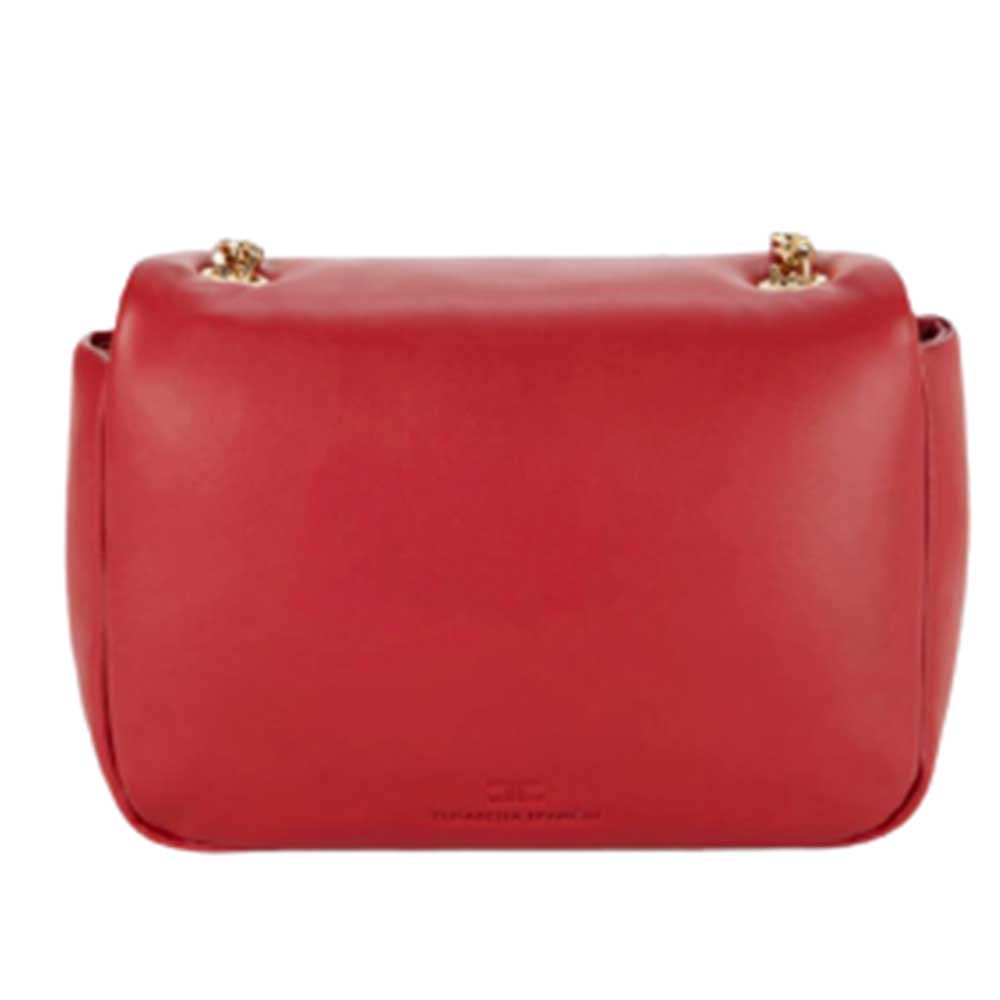 Borsa Elisabetta Franchi art BS55A37E2 puffy piccola red velvet