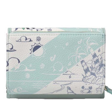 Portafoglio Braccialini art B17092 Bahamas verde acqua