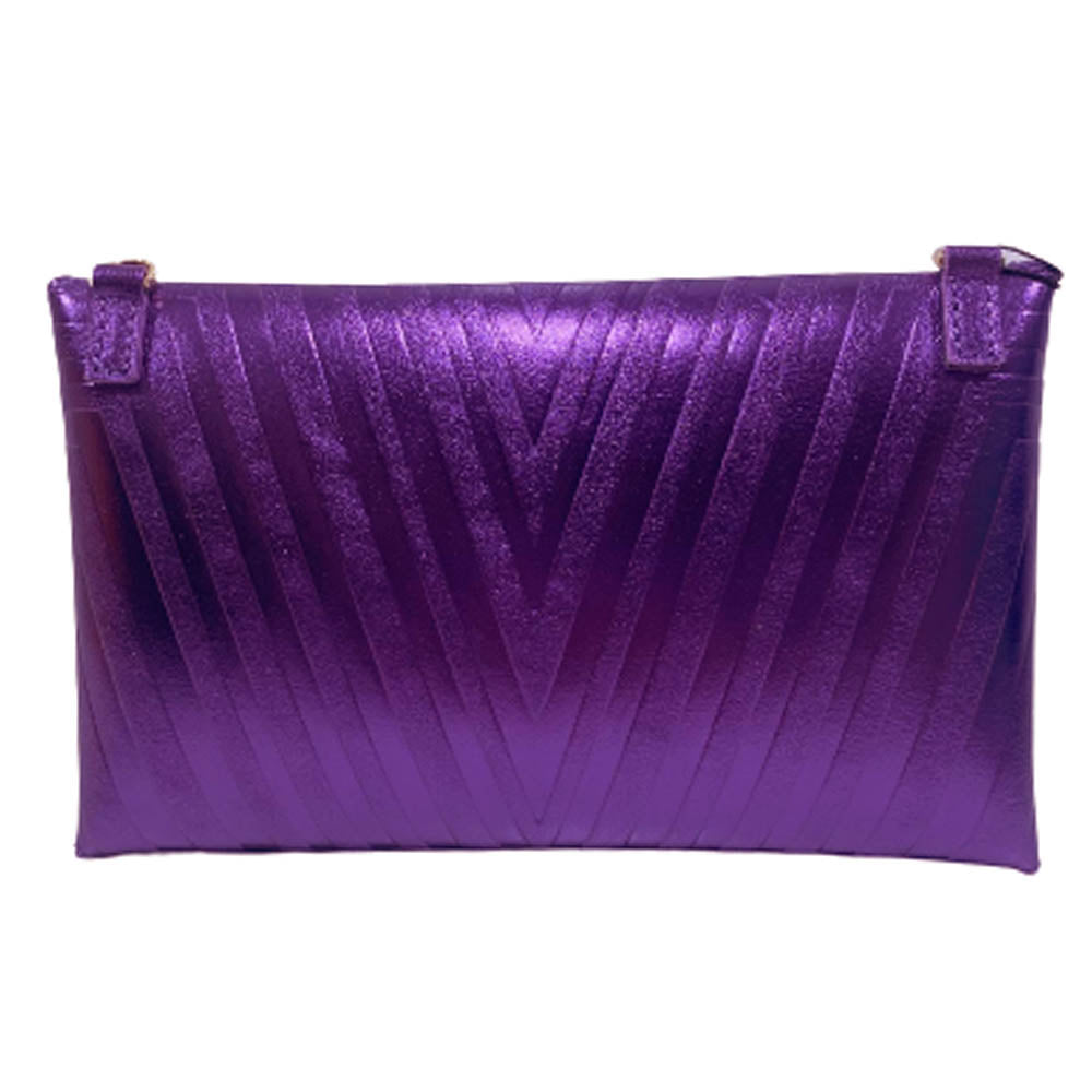 Borsa M*BRC ART Q240 pochette linea stellina in pelle