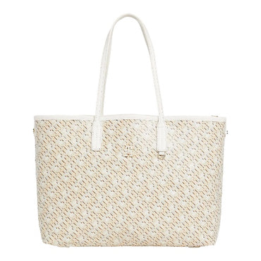 Borsa Tommy Hilfiger Art15971 Shopper TH Monoplay Leather Tote Mono