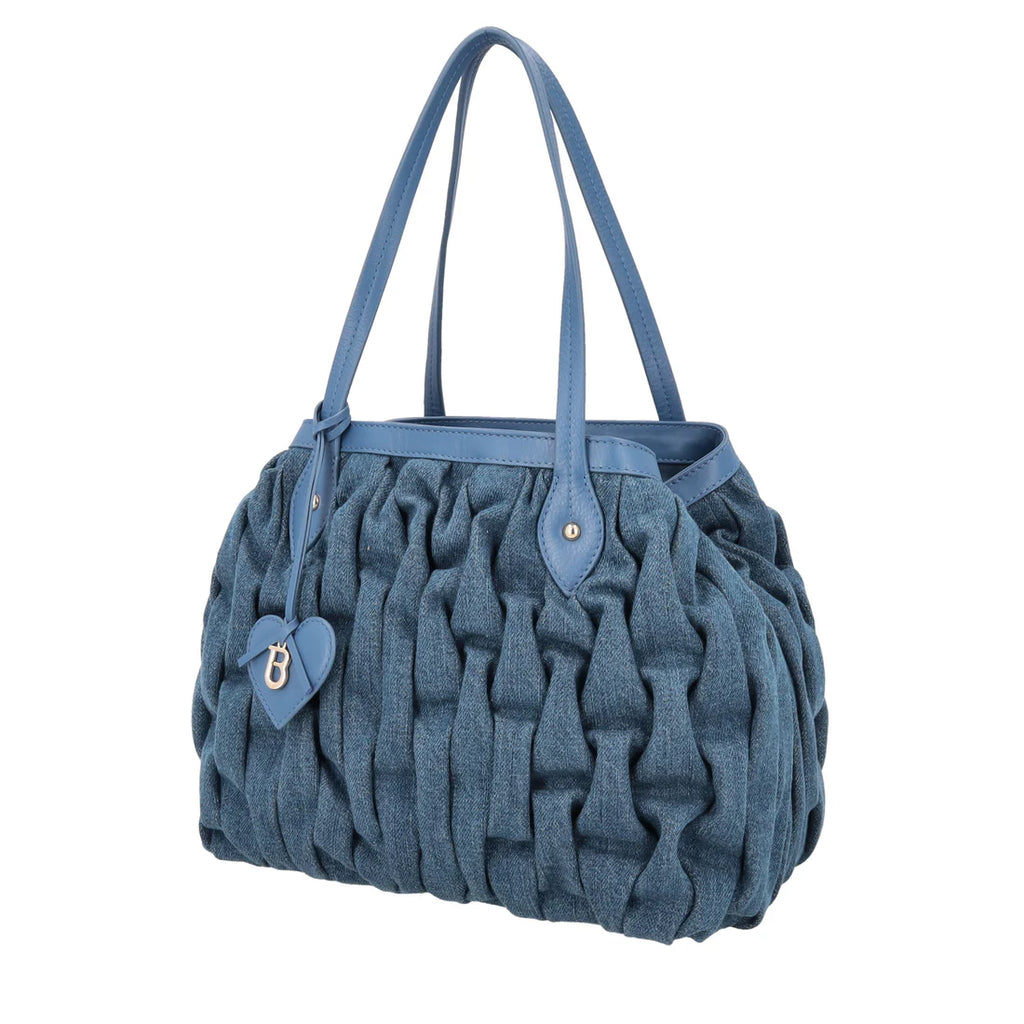 Borsa Tosca blu TS2622B20 Shopping bag small Brooklyn