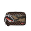 POCHETTE BEAUTY SPRAYGROUND TEAR IT UP CAMO MARRONE