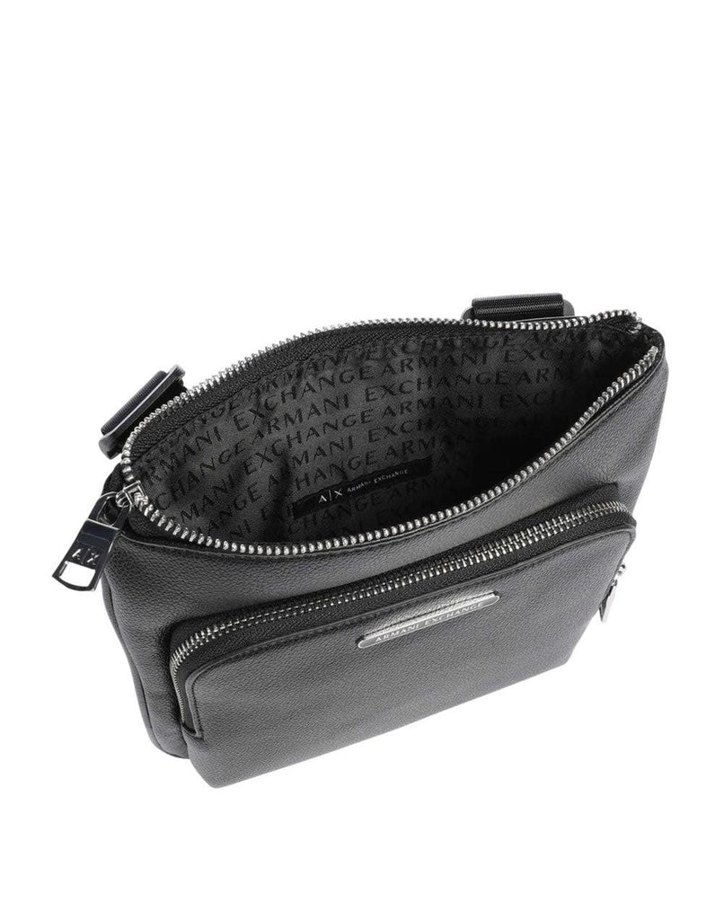 Tracolla Armani Exchange XM000846 Uomo Messanger Crossbody Nero