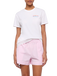 T-shirt Emilie in cotone con ricamo Estate-mi Lontana