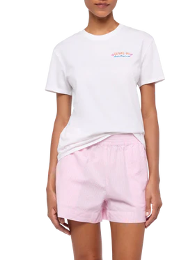 T-shirt Emilie in cotone con ricamo Estate-mi Lontana