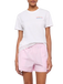 T-shirt Emilie in cotone con ricamo Estate-mi Lontana