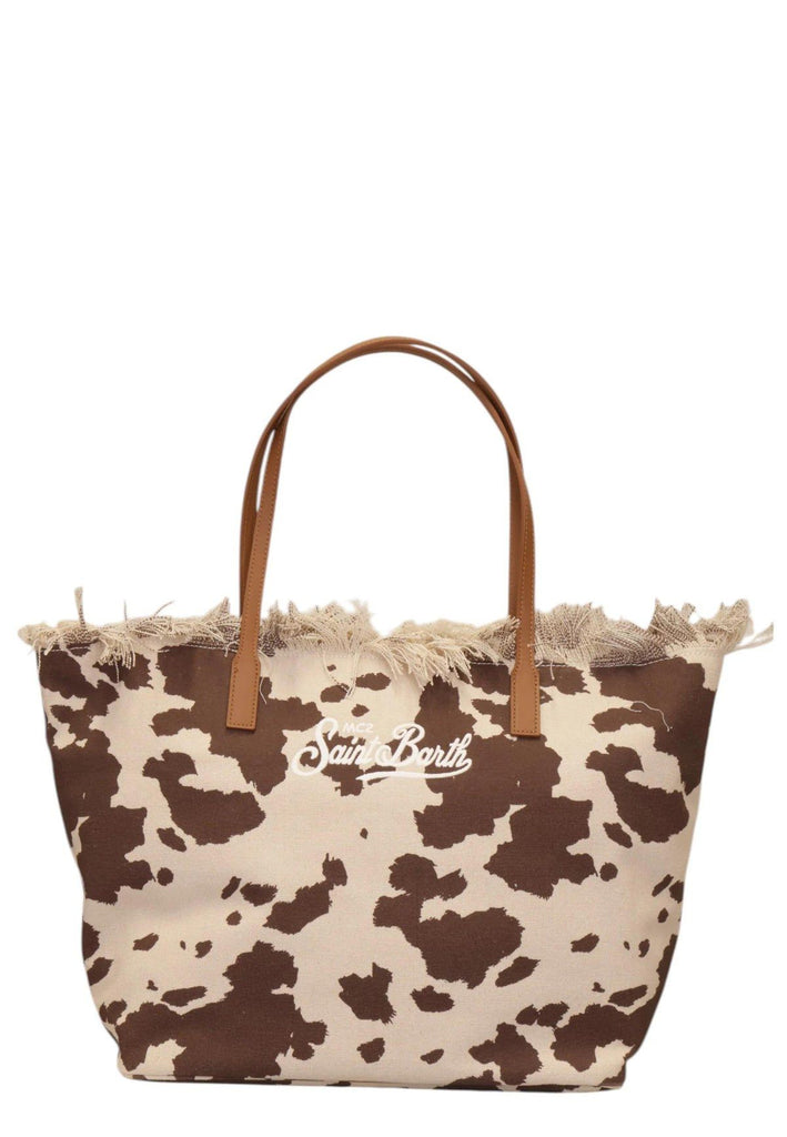 Borsa saint Barth Canvas Cow West CBF0001 001750L