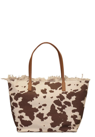 Borsa saint Barth Canvas Cow West CBF0001 001750L
