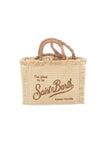 Borsa Saint Barth Vanity Mini Straw VAMI00900368L