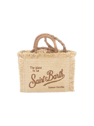 Borsa Saint Barth Vanity Mini Straw VAMI00900368L