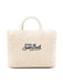 Borsa Saint Barth Vanity Mini Straw Bianca VAMI00900895L