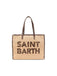 Borsa Saint Barth Vivian Straw Patch Leopardato VIV0007 00369L