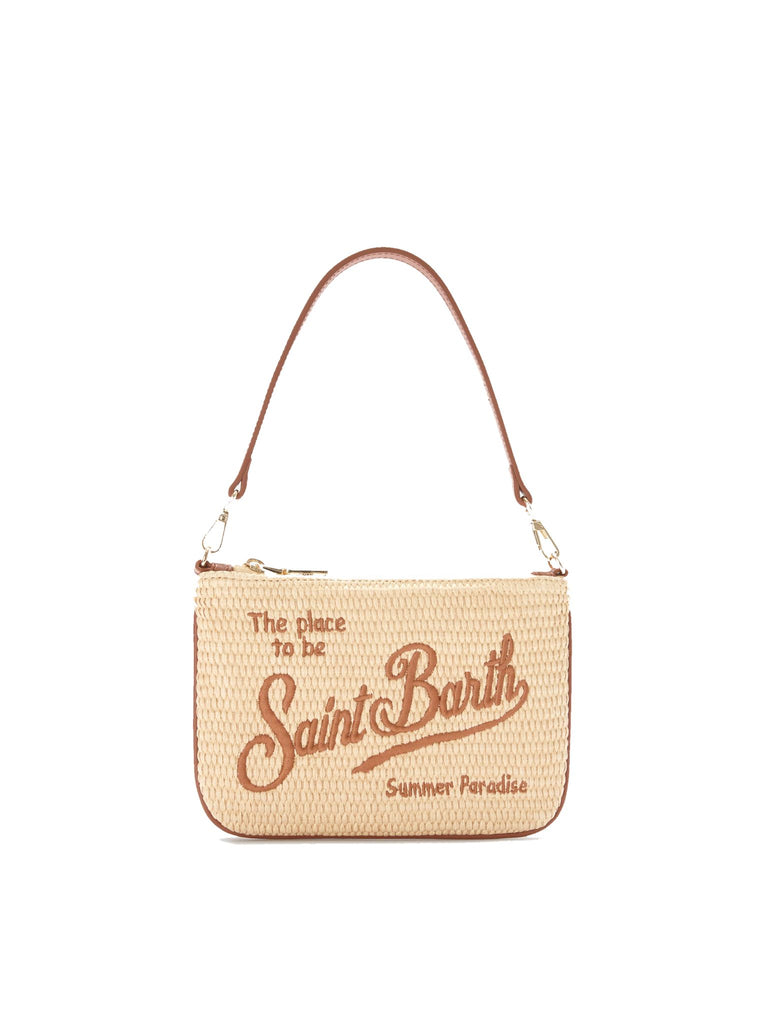 Borsa Saint Barth Pochette Parisienne Mini Straw PARM002 00368L