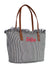 Borsa Saint Barth City Bag Mid Fringe Micro Stripes CBMF001 01769L
