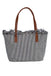 Borsa Saint Barth City Bag Mid Fringe Micro Stripes CBMF001 01769L