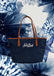 Borsa Saint Barth City Bag Mid Nylon Blu CB0004 01823L