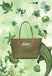 Borsa Saint Barth City Bag Mid Nylon Verde CB0004 00219L