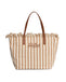 Borsa Saint Barth City Bag Mid Fringe HB Stripes CBMF001 01763L