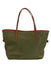 Borsa Saint Barth City Bag Big In Nylon Colore Verde CB0002 00219L