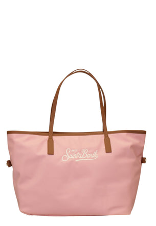 Borsa Saint Barth City Bag Big In Nylon Rosa CB0002 01820L