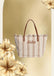 Borsa Saint Barth City Bag Big Con Fringe Double Stripes CBF0001 00589L