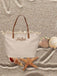 Borsa Saint Barth City Bag Big In Canvas Con Fringe CBF0001 00302L