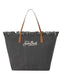 Borsa Saint Barth City Bag Big In Canvas Con Fringe CBF0001 01740L