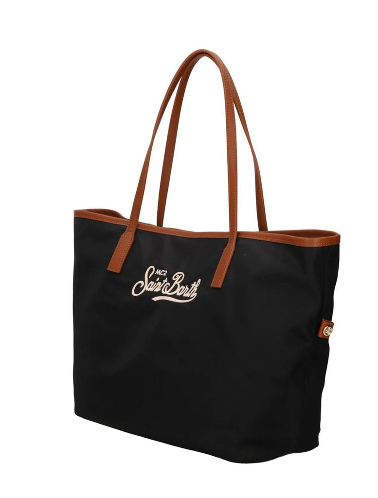 Borsa Saint Barth Big In Nylon Nera CB0002 00288L