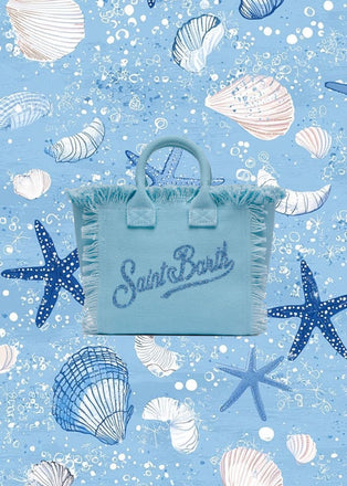 Borsa Saint Barth Vanity Mini Con Logo In Strass VAMI001 00404L