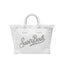 Borsa Saint Barth Colette Bianca Con Logo In Strass COL0001 02571L