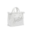 Borsa Saint Barth Colette Bianca Con Logo In Strass COL0001 02571L