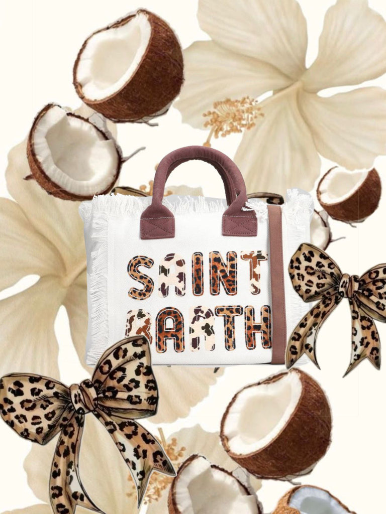 Borsa Saint Barth Colette SB 01 Con Patch Animalier COL0001 00326L