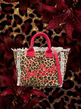 Borsa Saint Barth Colette In Sand Leopardato COL0001 00329