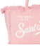 Borsa Saint Barth Vanity In Canvas Rosa VANI001 00135L