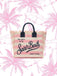 Borsa Saint Barth Vanity A Righe Rosa E Beige VANI001 00640L