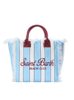 Borsa Saint Barth Vanity A Righe Azzurre E Beige VANI001 00938L