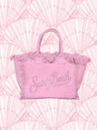 Borsa Saint Barth Vanity Con Fringe E Logo In Strass VANI001 00403L